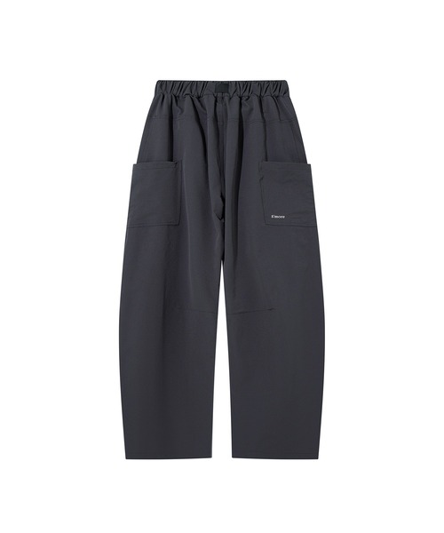 S'more(スモア)の「Wide silhouette sabre cut pants(カーゴパンツ・メンズ・カーキ/ダークグレー・LARGE/MEDIUM/SMALL)」の4枚目の写真