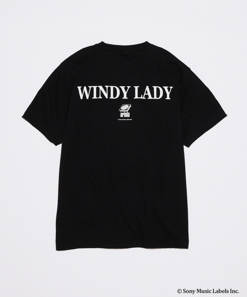 山下 達郎 / TATSURO YAMASHITA WINDY LADY プリント Tシャツ（Tシャツ
