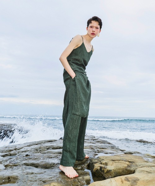 OMMO（オーエムエムオー）の「WASHER RELAX PT（その他パンツ・レディース・ベージュ/ブラック/カーキ・36/38）」の17枚目の写真