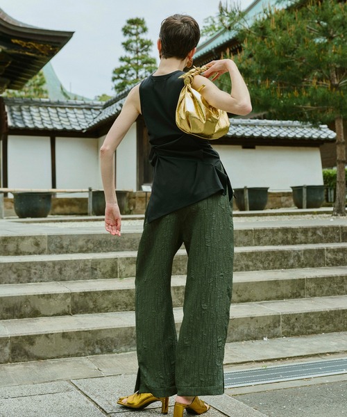OMMO（オーエムエムオー）の「WASHER RELAX PT（その他パンツ・レディース・ベージュ/ブラック/カーキ・36/38）」の19枚目の写真