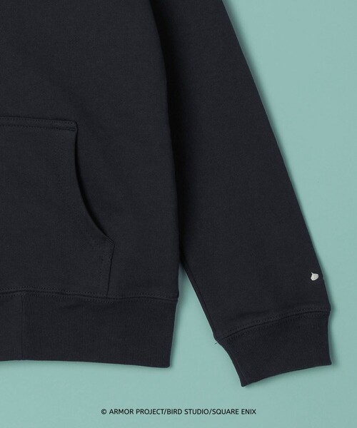SHIPS(シップス)の「DQVIIR × SHIPS:110~150cm ロゴ ZIP フーディー〈KIDS〉(パーカー・キッズ・グレー/ネイビー・110/130/150)」の18枚目の写真