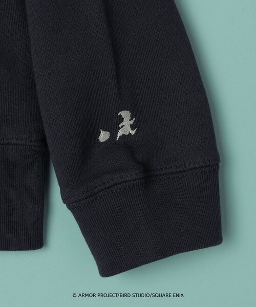 SHIPS(シップス)の「DQVIIR × SHIPS:110~150cm ロゴ ZIP フーディー〈KIDS〉(パーカー・キッズ・グレー/ネイビー・110/130/150)」の19枚目の写真