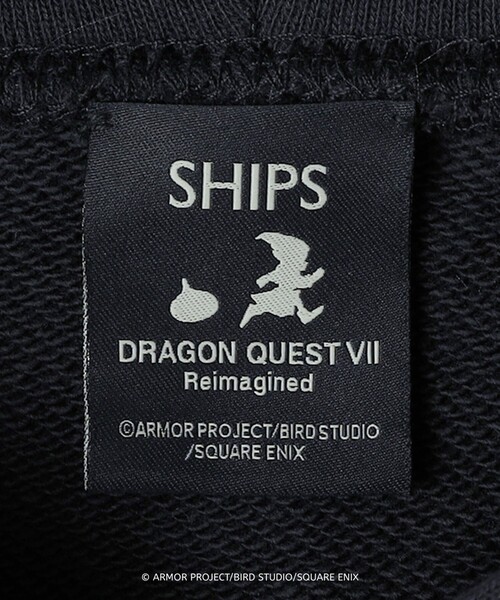 SHIPS(シップス)の「DQVIIR × SHIPS:110~150cm ロゴ ZIP フーディー〈KIDS〉(パーカー・キッズ・グレー/ネイビー・110/130/150)」の20枚目の写真
