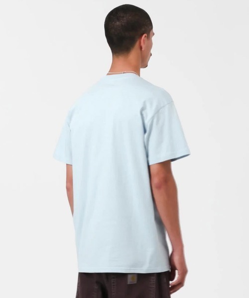 Carhartt WIP(カーハートダブリューアイピー)の「Carhartt WIP S/S INK LAB T-SHIRT(カーハートワークインプログレス S/S インク ラボ Tシャツ)(Tシャツ/カットソー・メンズ・ブラック/ホワイト/ブルー系・SMALL/MEDIUM/LARGE/X-LARGE)」の3枚目の写真