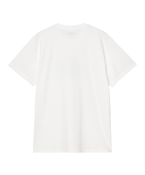 Carhartt WIP(カーハートダブリューアイピー)の「Carhartt WIP S/S INK LAB T-SHIRT(カーハートワークインプログレス S/S インク ラボ Tシャツ)(Tシャツ/カットソー・メンズ・ブラック/ホワイト/ブルー系・SMALL/MEDIUM/LARGE/X-LARGE)」の4枚目の写真
