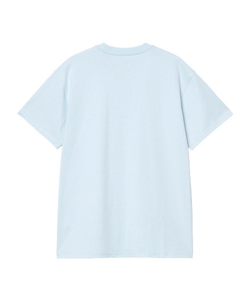 Carhartt WIP(カーハートダブリューアイピー)の「Carhartt WIP S/S INK LAB T-SHIRT(カーハートワークインプログレス S/S インク ラボ Tシャツ)(Tシャツ/カットソー・メンズ・ブラック/ホワイト/ブルー系・SMALL/MEDIUM/LARGE/X-LARGE)」の7枚目の写真