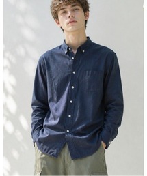 コットンブロードボタンダウンカラーシャツMADE IN JAPAN