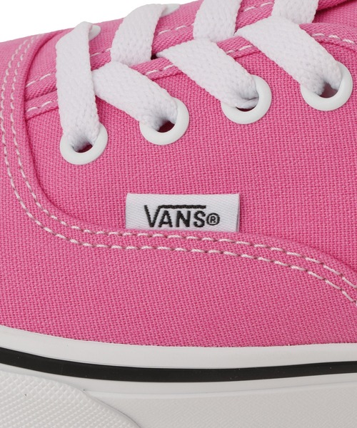 VANS(バンズ)の「【VANS(ヴァンズ)】Autehntic(スニーカー・レディース・ピンク・23/23.5cm/24/24.5cm/25)」の6枚目の写真