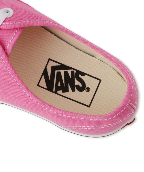 VANS(バンズ)の「【VANS(ヴァンズ)】Autehntic(スニーカー・レディース・ピンク・23/23.5cm/24/24.5cm/25)」の7枚目の写真