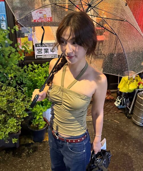 THEVINYLHOUSE（ザバイニルハウス）の「MIXED HALTERNECK TOP (W) OLIVE（Tシャツ/カットソー・レディース・その他・FREE）」の10枚目の写真