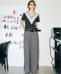 PRANK PROJECT | 【2026Summer Pre-Order】ダブルベルトタックワイドパンツ / Double-Belted Wide-Leg Pants(その他パンツ)