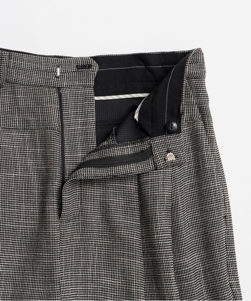 PRANK PROJECT(プランクプロジェクト)の「【2026Summer Pre-Order】ダブルベルトタックワイドパンツ / Double-Belted Wide-Leg Pants(その他パンツ・レディース・ブラック/ホワイト/ブラウン・36/38)」の14枚目の写真