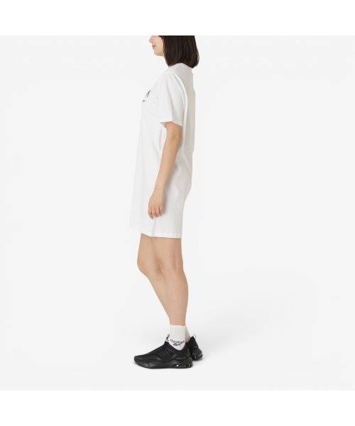 Reebok(リーボック)の「2カラーロゴ オーバーサイズ Tシャツドレス / ID 2-COLOR LOGO OVERSIZED T-SHIRT DRESS(ワンピース・レディース・グレー/ブラック/ホワイト・MEDIUM/SMALL/LARGE)」の4枚目の写真