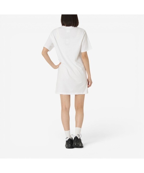 Reebok(リーボック)の「2カラーロゴ オーバーサイズ Tシャツドレス / ID 2-COLOR LOGO OVERSIZED T-SHIRT DRESS(ワンピース・レディース・グレー/ブラック/ホワイト・MEDIUM/SMALL/LARGE)」の5枚目の写真