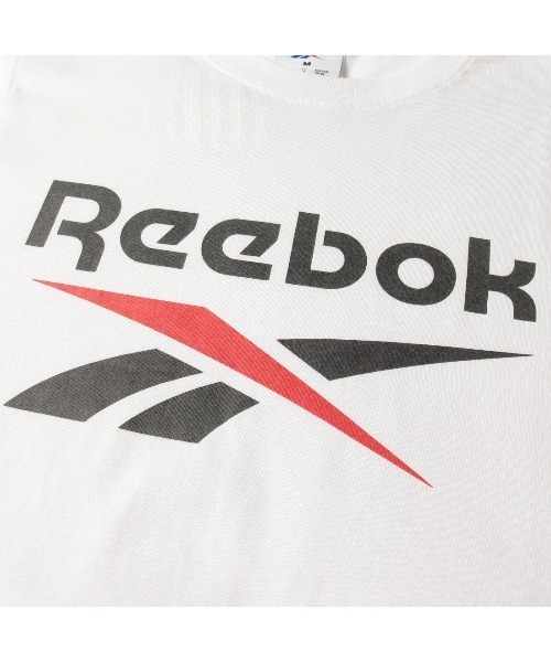 Reebok(リーボック)の「2カラーロゴ オーバーサイズ Tシャツドレス / ID 2-COLOR LOGO OVERSIZED T-SHIRT DRESS(ワンピース・レディース・グレー/ブラック/ホワイト・MEDIUM/SMALL/LARGE)」の8枚目の写真