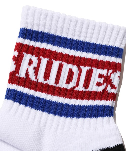RUDIE'S(ルーディーズ)の「SLICK SOCKS(ソックス/靴下・メンズ・ホワイト/ブラック・FREE)」の6枚目の写真