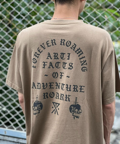 ROARK REVIVAL(ロアークリバイバル)の「【ROARK】“A.O.A.R” S/S TEE(Tシャツ/カットソー・メンズ・ブラウン・X-LARGE/LARGE/MEDIUM)」の8枚目の写真
