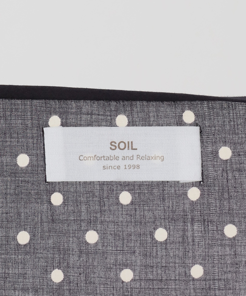 JOURNAL STANDARD LUXE（ジャーナルスタンダード　ラックス）の「【SOIL】 80s COTTON VOILE DOT PRINT HEM FRIL（シャツ/ブラウス・レディース・ブラック/ブラウン・2）」の10枚目の写真