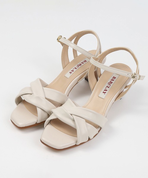 BARCLAY(バークレー)の「BARCLAY(バークレー)ソフトチューブサンダル(サンダル・レディース・ブラック/アイボリー・22cm/22.5cm/23cm/23.5cm/24cm/24.5cm)」の2枚目の写真