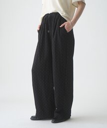 CIAOPANIC TYPY | 【3サイズ展開/接触冷感】ドット柄ワイドイージーパンツ(その他パンツ)