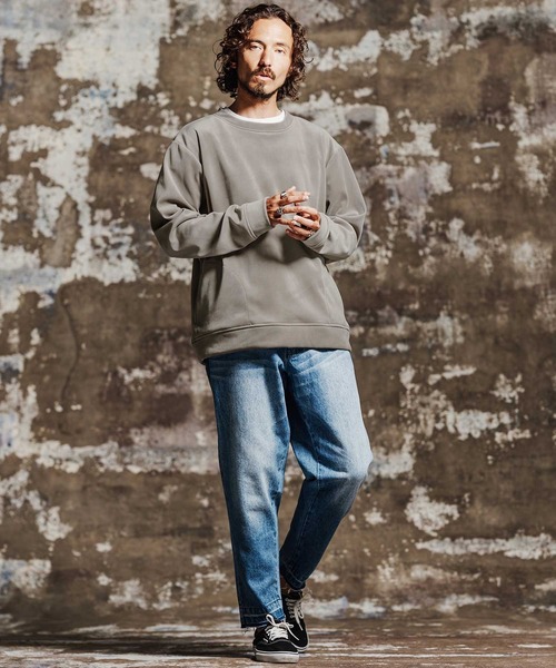 Jih Nunc(ジーヌンク)の「msw1900- 裏起毛プルオーバースウェット(JIH-R1209)(スウェット・メンズ・ブラウン/グレイッシュベージュ/ブラック・L/M/S)」の12枚目の写真