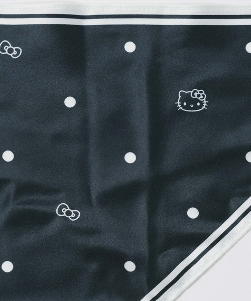LOWRYS FARM(ローリーズファーム)の「【HELLO KITTY】DOTミニスカーフ 672127 /GOODS(バンダナ/スカーフ・レディース・ブラック/ブラウン/ホワイト・FREE)」の13枚目の写真