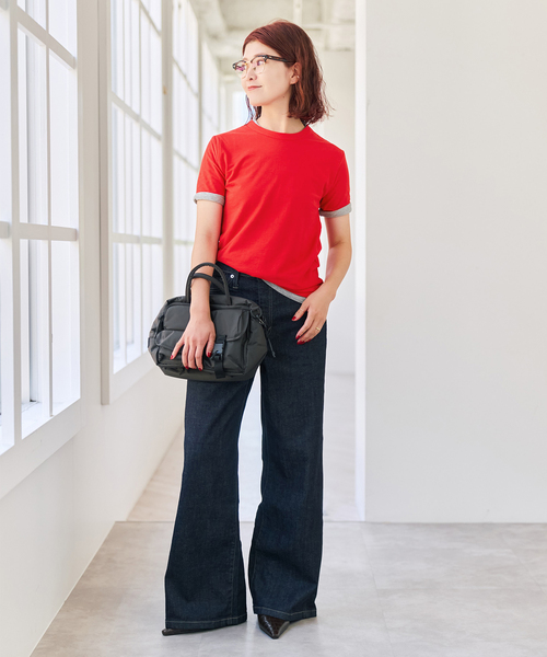 Spick & Span(スピックアンドスパン)の「《2枚セット / 別注》J.J.Mercer / ジェイジェイマーサー 2SET TEE(Tシャツ/カットソー・レディース・ピンク/サックスブルー/レッド/ネイビー・FREE)」の9枚目の写真