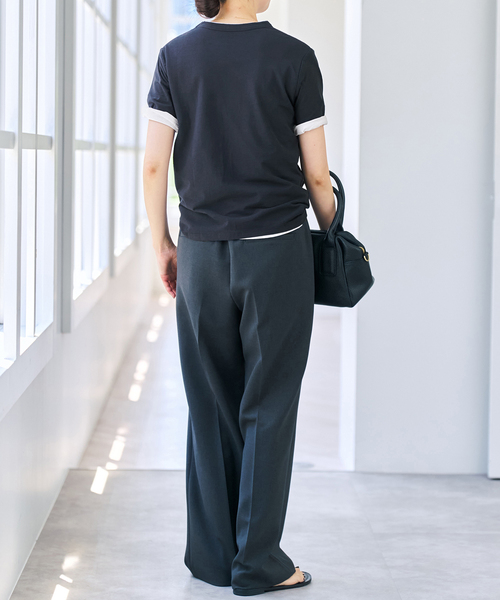 Spick & Span(スピックアンドスパン)の「《2枚セット / 別注》J.J.Mercer / ジェイジェイマーサー 2SET TEE(Tシャツ/カットソー・レディース・ピンク/サックスブルー/レッド/ネイビー・FREE)」の17枚目の写真