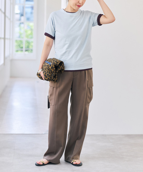 Spick & Span(スピックアンドスパン)の「《2枚セット / 別注》J.J.Mercer / ジェイジェイマーサー 2SET TEE(Tシャツ/カットソー・レディース・ピンク/サックスブルー/レッド/ネイビー・FREE)」の21枚目の写真