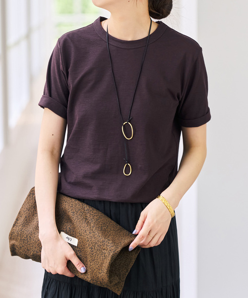 Spick & Span(スピックアンドスパン)の「《2枚セット / 別注》J.J.Mercer / ジェイジェイマーサー 2SET TEE(Tシャツ/カットソー・レディース・ピンク/サックスブルー/レッド/ネイビー・FREE)」の22枚目の写真