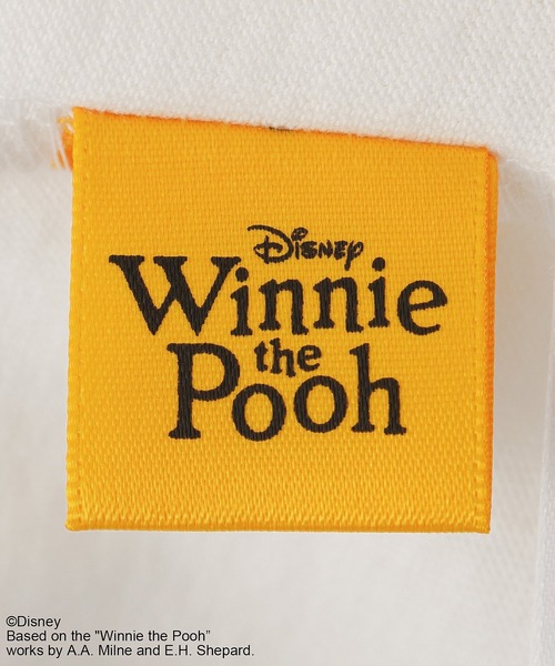 Green Parks(グリーンパークス)の「Winnie the Pooh/ランダムロゴTシャツ(ニット/セーター・レディース・オフホワイト・FREE)」の14枚目の写真