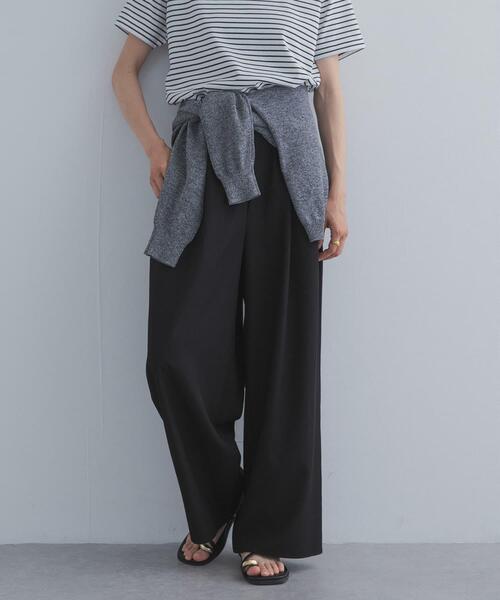 URBAN RESEARCH DOORS（アーバンリサーチドアーズ）の「ソフトオックスイージーパンツ（その他パンツ・レディース・ブラック/ブラウン/カーキ・FREE）」の22枚目の写真