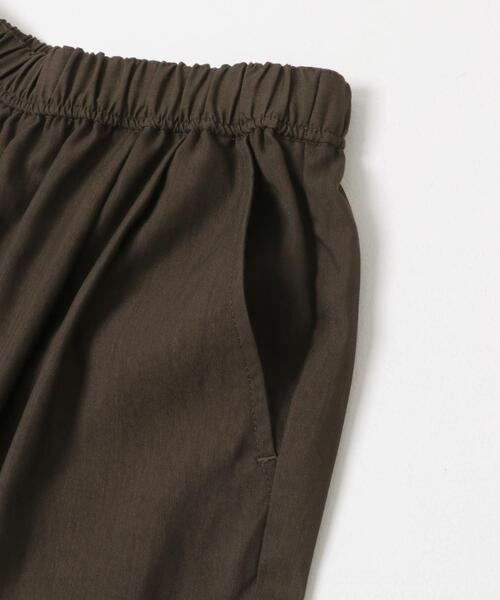 URBAN RESEARCH DOORS（アーバンリサーチドアーズ）の「ソフトオックスイージーパンツ（その他パンツ・レディース・ブラック/ブラウン/カーキ・FREE）」の6枚目の写真