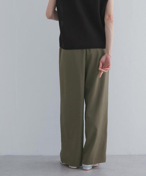 URBAN RESEARCH DOORS（アーバンリサーチドアーズ）の「ソフトオックスイージーパンツ（その他パンツ・レディース・ブラック/ブラウン/カーキ・FREE）」の13枚目の写真