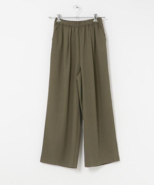 URBAN RESEARCH DOORS（アーバンリサーチドアーズ）の「ソフトオックスイージーパンツ（その他パンツ・レディース・ブラック/ブラウン/カーキ・FREE）」の18枚目の写真