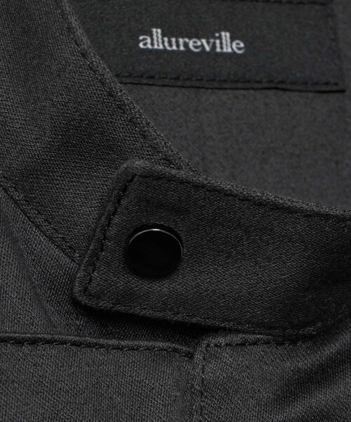 allureville(アルアバイル)の「コットンユーティリティージレ(ブルゾン・レディース・グリーン/ブラック・2)」の13枚目の写真