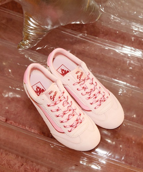 VANS（バンズ）の「スーパーロープロ / Super Lowpro LACES Pale Petal VN000D8TGSF1（スニーカー・メンズ・ライトピンク・4/6/6.5/5/7/7.5/5.5/4.5）」の5枚目の写真