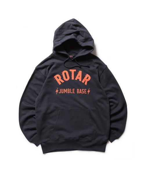 ROTAR（ローター）の「ROTAR fast LOGO PO PARKA（パーカー・メンズ・ブラック/アッシュグレー/ネイビー・X-LARGE/LARGE/MEDIUM/SMALL）」の3枚目の写真