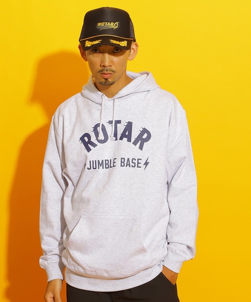 ROTAR（ローター）の「ROTAR fast LOGO PO PARKA（パーカー・メンズ・ブラック/アッシュグレー/ネイビー・X-LARGE/LARGE/MEDIUM/SMALL）」の5枚目の写真