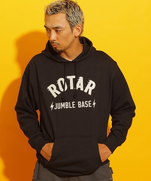ROTAR（ローター）の「ROTAR fast LOGO PO PARKA（パーカー・メンズ・ブラック/アッシュグレー/ネイビー・X-LARGE/LARGE/MEDIUM/SMALL）」の7枚目の写真