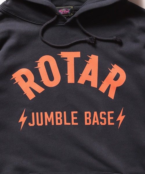 ROTAR（ローター）の「ROTAR fast LOGO PO PARKA（パーカー・メンズ・ブラック/アッシュグレー/ネイビー・X-LARGE/LARGE/MEDIUM/SMALL）」の8枚目の写真
