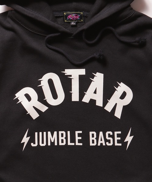 ROTAR（ローター）の「ROTAR fast LOGO PO PARKA（パーカー・メンズ・ブラック/アッシュグレー/ネイビー・X-LARGE/LARGE/MEDIUM/SMALL）」の9枚目の写真