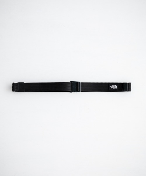 THE NORTH FACE(ザノースフェイス)の「THE NORTH FACE ザ・ノースフェイス TNF HOOK BELT ワンポイントロゴフックバックルナイロンウェビングベルト(ベルト・メンズ・ブラック・S/M/L)」の8枚目の写真