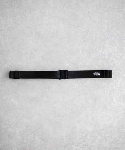 THE NORTH FACE(ザノースフェイス)の「THE NORTH FACE ザ・ノースフェイス TNF HOOK BELT ワンポイントロゴフックバックルナイロンウェビングベルト(ベルト・メンズ・ブラック・S/M/L)」の9枚目の写真