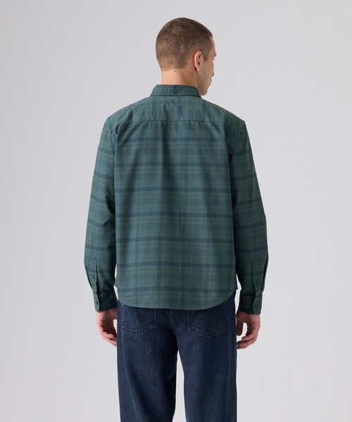 Levi's(リーバイス)の「Levi's/リーバイス オーセンティック ボタンダウンシャツ(シャツ/ブラウス・メンズ・グリーン・S/M/L/XL)」の2枚目の写真