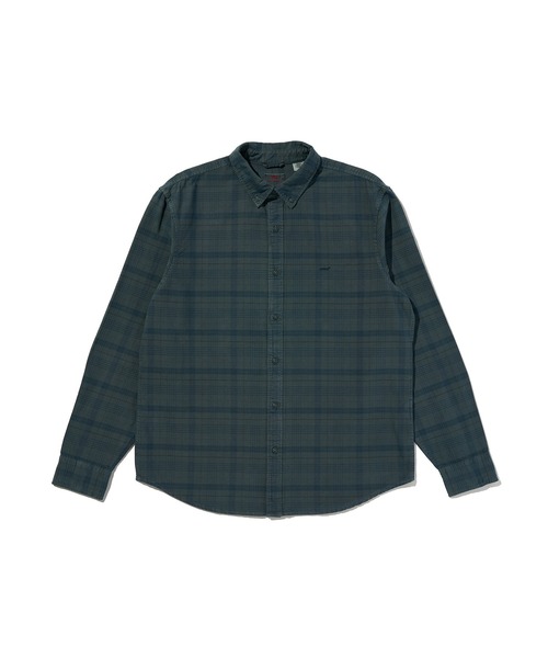 Levi's(リーバイス)の「Levi's/リーバイス オーセンティック ボタンダウンシャツ(シャツ/ブラウス・メンズ・グリーン・S/M/L/XL)」の3枚目の写真
