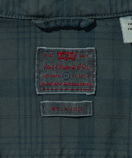 Levi's(リーバイス)の「Levi's/リーバイス オーセンティック ボタンダウンシャツ(シャツ/ブラウス・メンズ・グリーン・S/M/L/XL)」の9枚目の写真