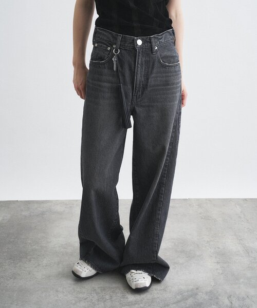 NEEDBY heritage(ニードバイヘリテージ)の「NEEDBY heritage * CODE A|TSUGUMI(その他パンツ・レディース・ブラック・22/26/25/24/23)」の2枚目の写真