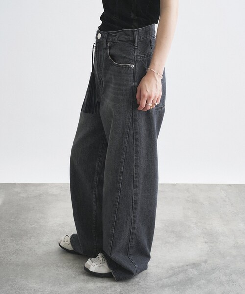 NEEDBY heritage(ニードバイヘリテージ)の「NEEDBY heritage * CODE A|TSUGUMI(その他パンツ・レディース・ブラック・22/26/25/24/23)」の3枚目の写真