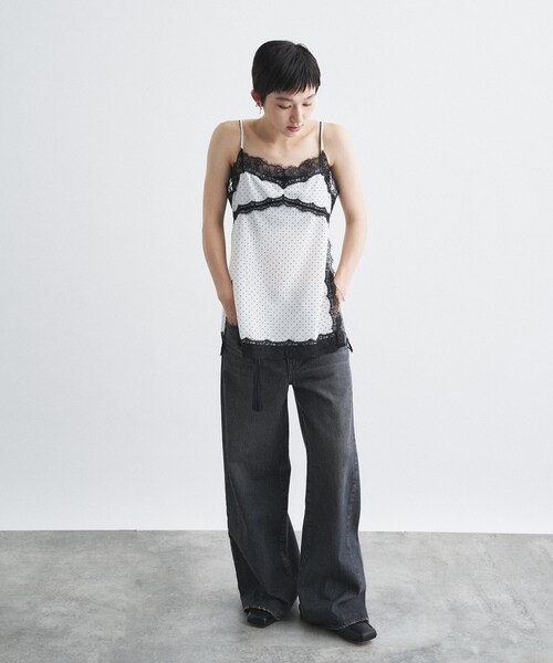 NEEDBY heritage(ニードバイヘリテージ)の「NEEDBY heritage * CODE A|TSUGUMI(その他パンツ・レディース・ブラック・22/26/25/24/23)」の8枚目の写真